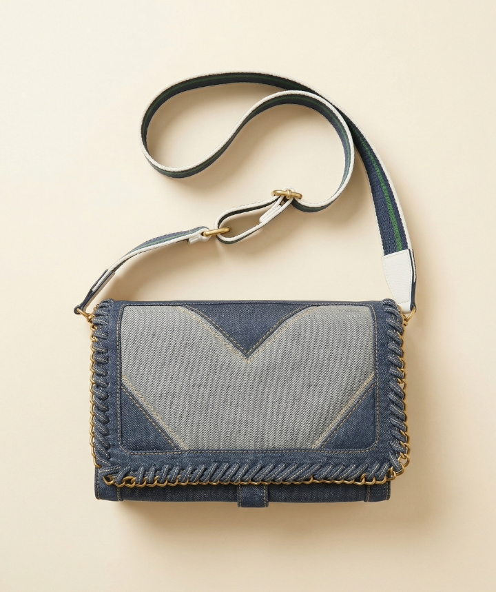 Denim Delight Sling Purse