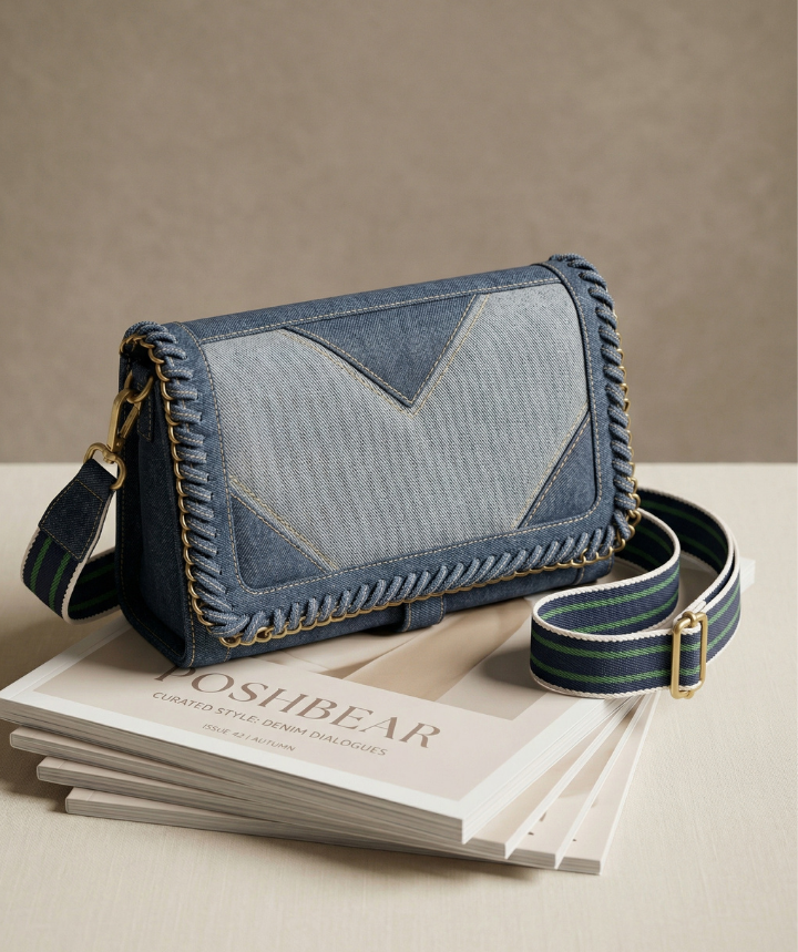 Denim Delight Sling Purse - Image 4