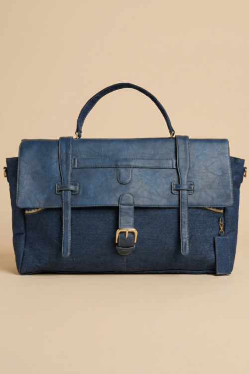 Denim Dapper Bag